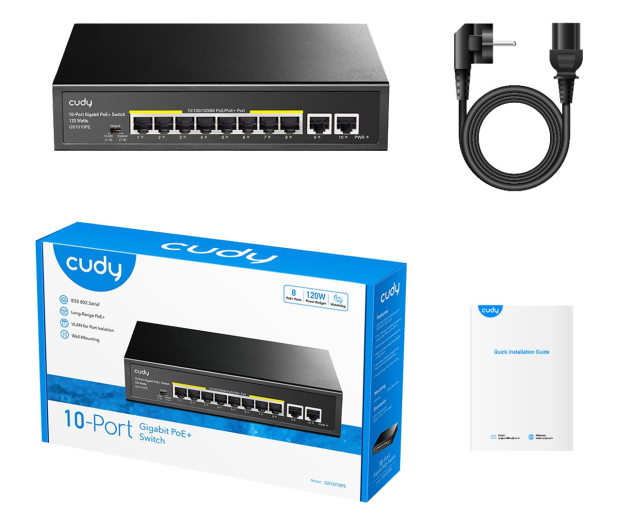 Cudy GS1010PE - 1190357 - zdjęcie 4